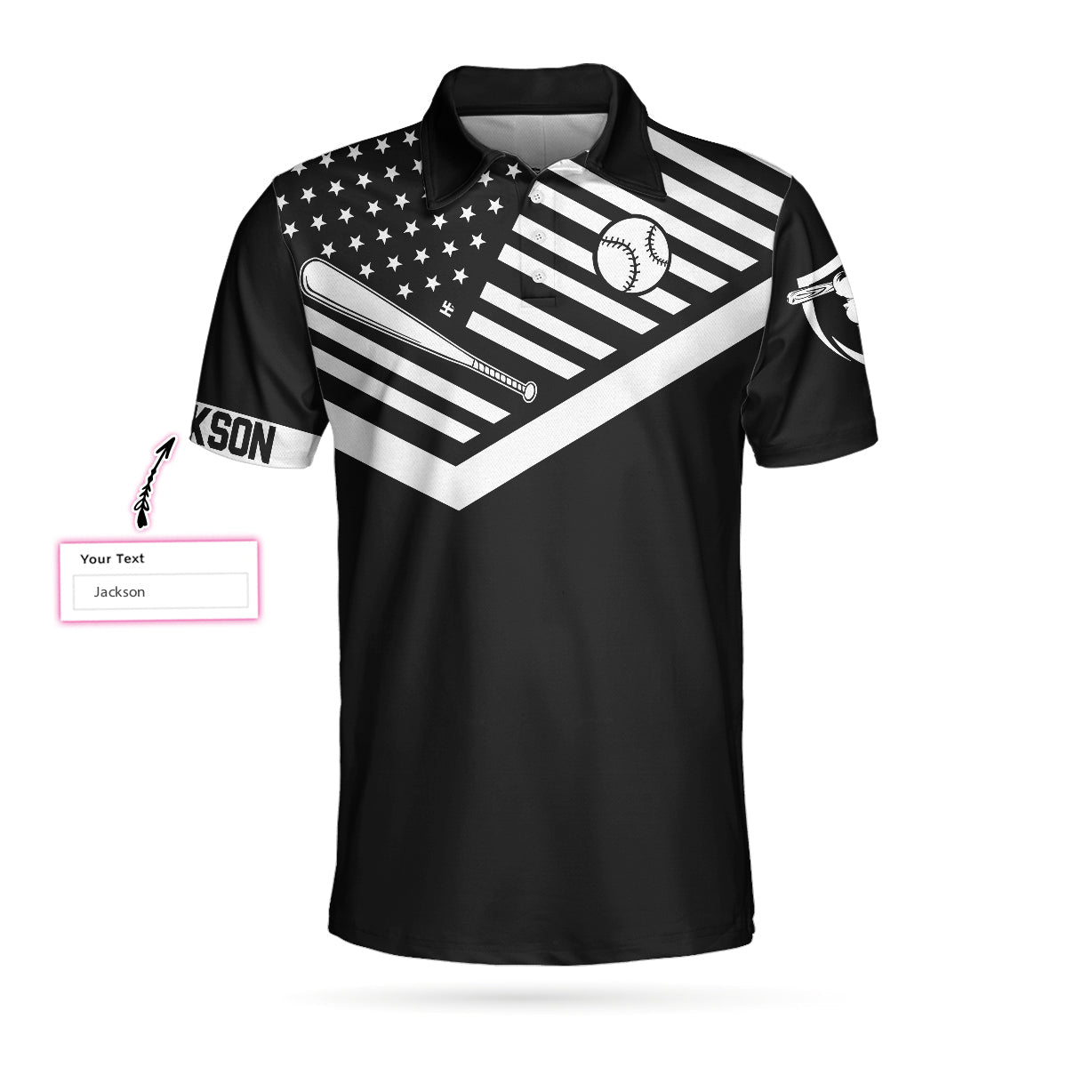 Personalized American Flag Baseball Men Polo Shirt, Every Strike Brings Me Closer To The Next Home Run Custom Shirt For Men, Gift For Baseball Lovers