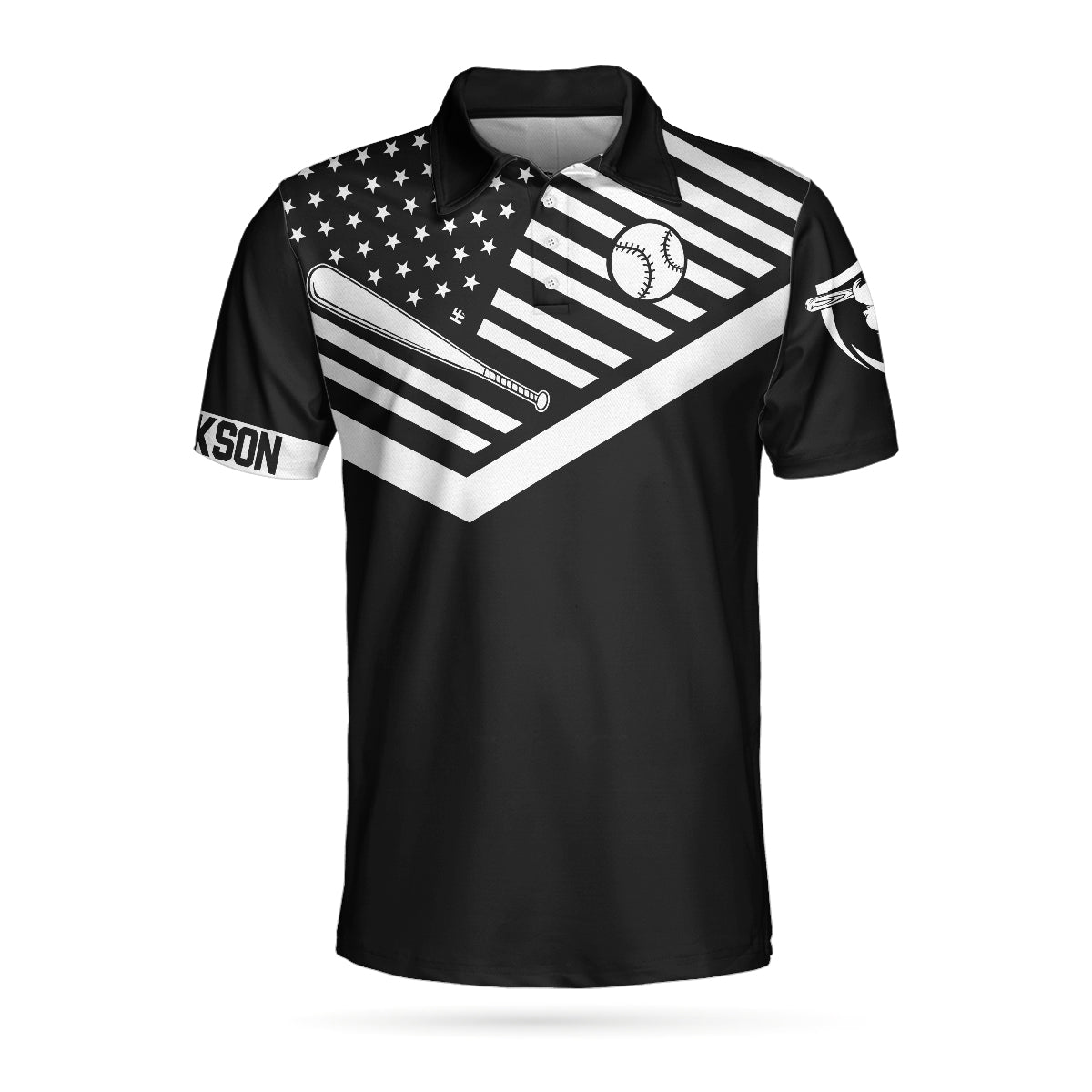 Personalized American Flag Baseball Men Polo Shirt, Every Strike Brings Me Closer To The Next Home Run Custom Shirt For Men, Gift For Baseball Lovers