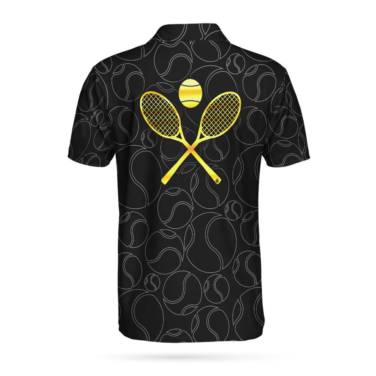 Tennis American Flag Custom Name Polo Shirt, Personalized American Flag Tennis Polo Shirt For Men, Tennis Gift For Male Players - Perfect Gift For Men