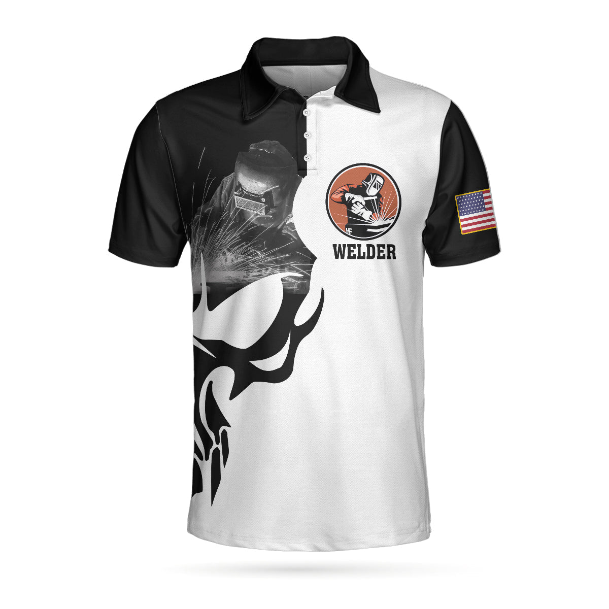 Welder Proud Skull Polo Shirt, If You Think You Can Do My Job Polo Shirt, Cool Welder Shirt For Men - Perfect Gift For Men, Welders