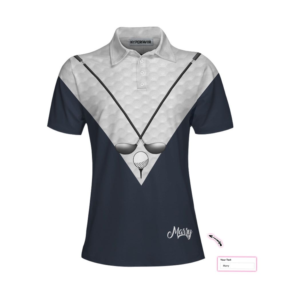 You Say Girls Can't Golf I Say Watch Me Custom Short Sleeve Women Polo Shirt, Personalized Golf Club Shirt - Perfect Gift For Women