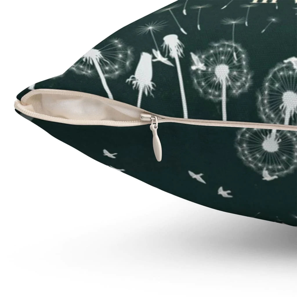 Jesus Pillow - Dandelion Pillow - Gift For Christian Pillow - Accept what is let go of what was have faith in what will be Pillow