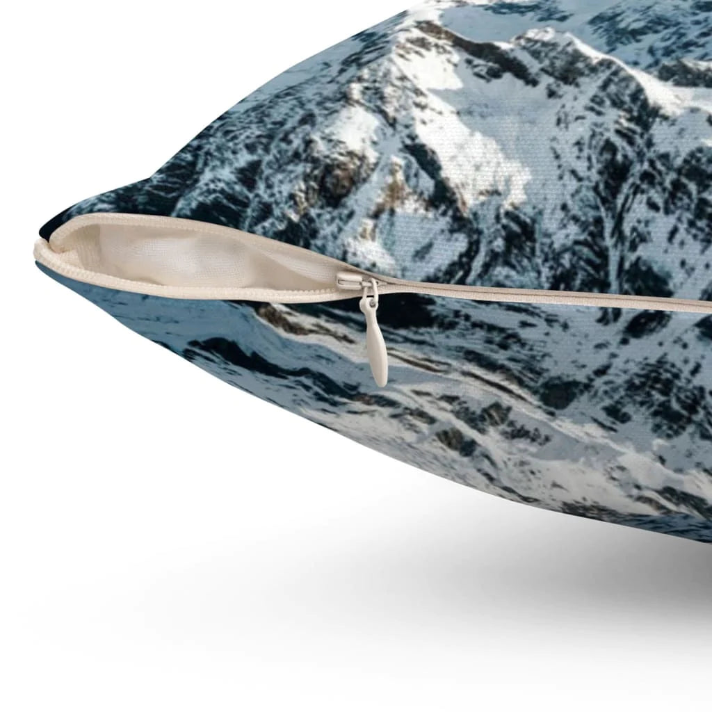 Bible Verse Pillow - Jesus Pillow - Mountain Pillow - Gift For Christian - As far as the east is from the west Psalm 103:12 Pillow