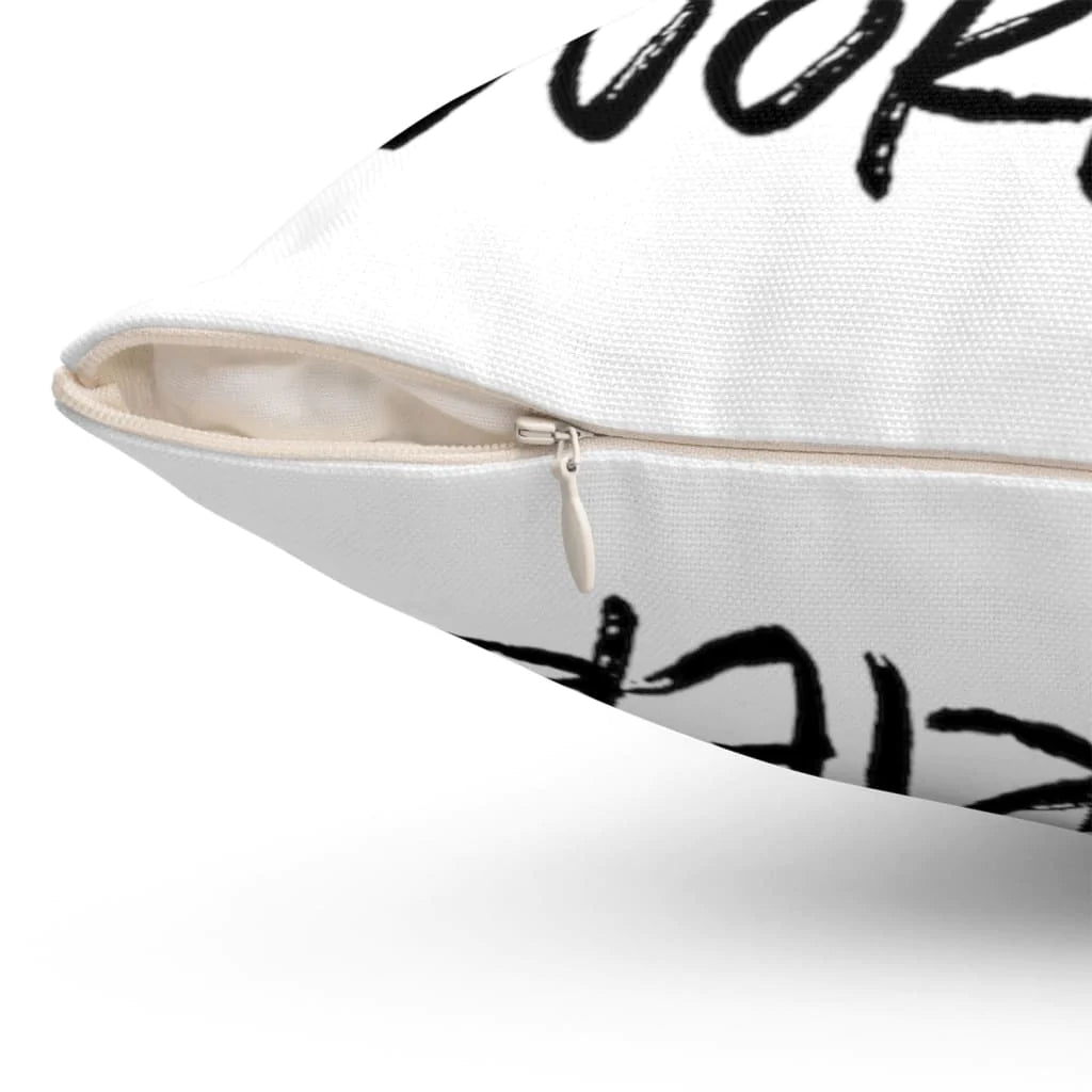 Jesus Pillow - Gift For Christian - Be a warrior not a worrier Pillow