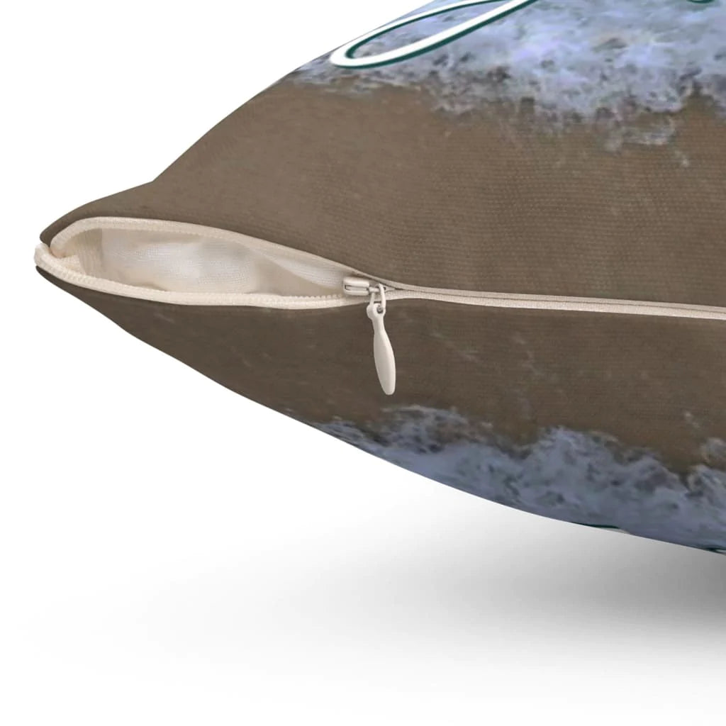 Jesus Pillow - Christian pillows: I will be with you Isaiah 43:2 Bible verse pillow, Christian home decor