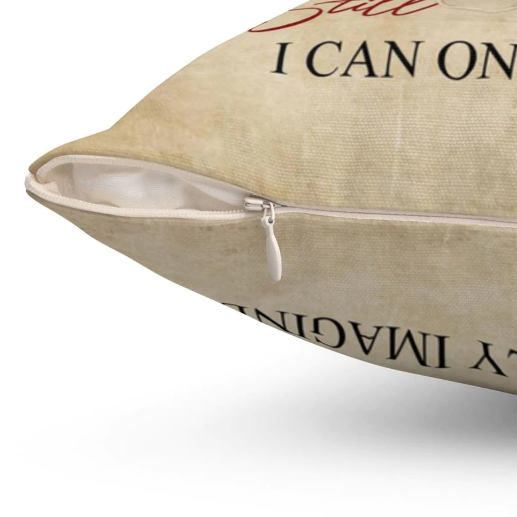 Jesus Pillow - Christian pillows: Jesus hands, I Can Only Imagine pillow