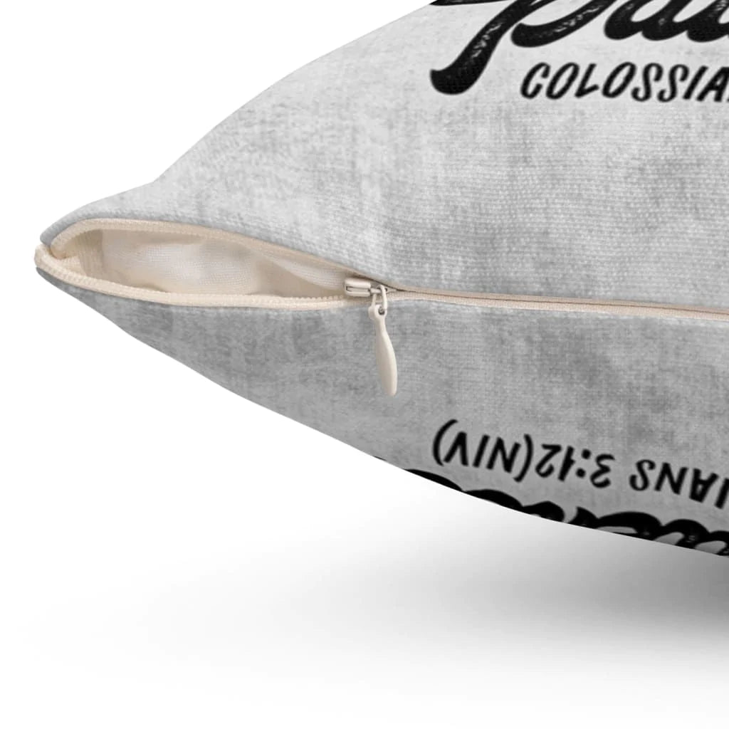 Bible Verse Pillow - Jesus Pillow - Gift For Christian - Clothe Yourselves Colossians 3:12 Pillow