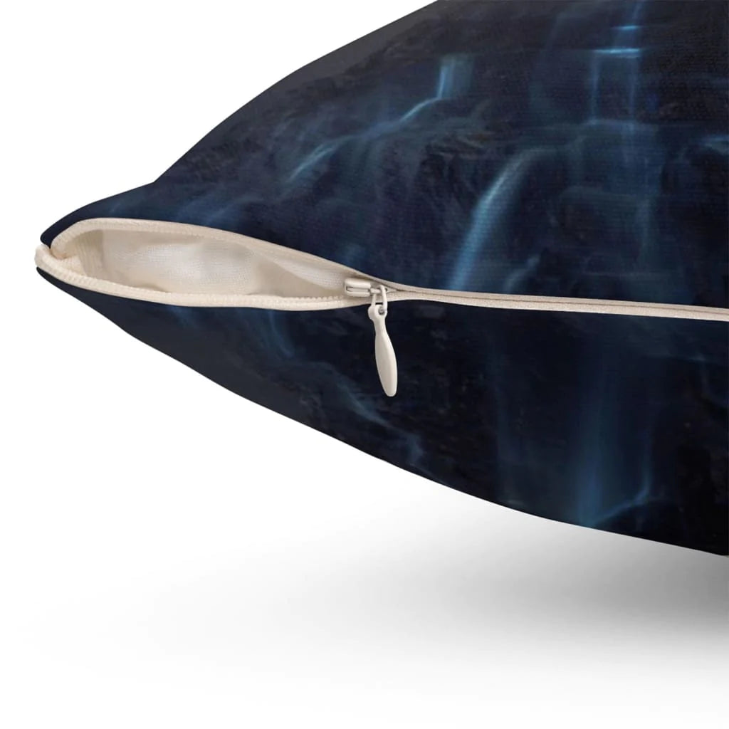 Gift For Christian - Cross on the hill Christian Pillow, Night sky - Home Decoration , Jesus Pillow