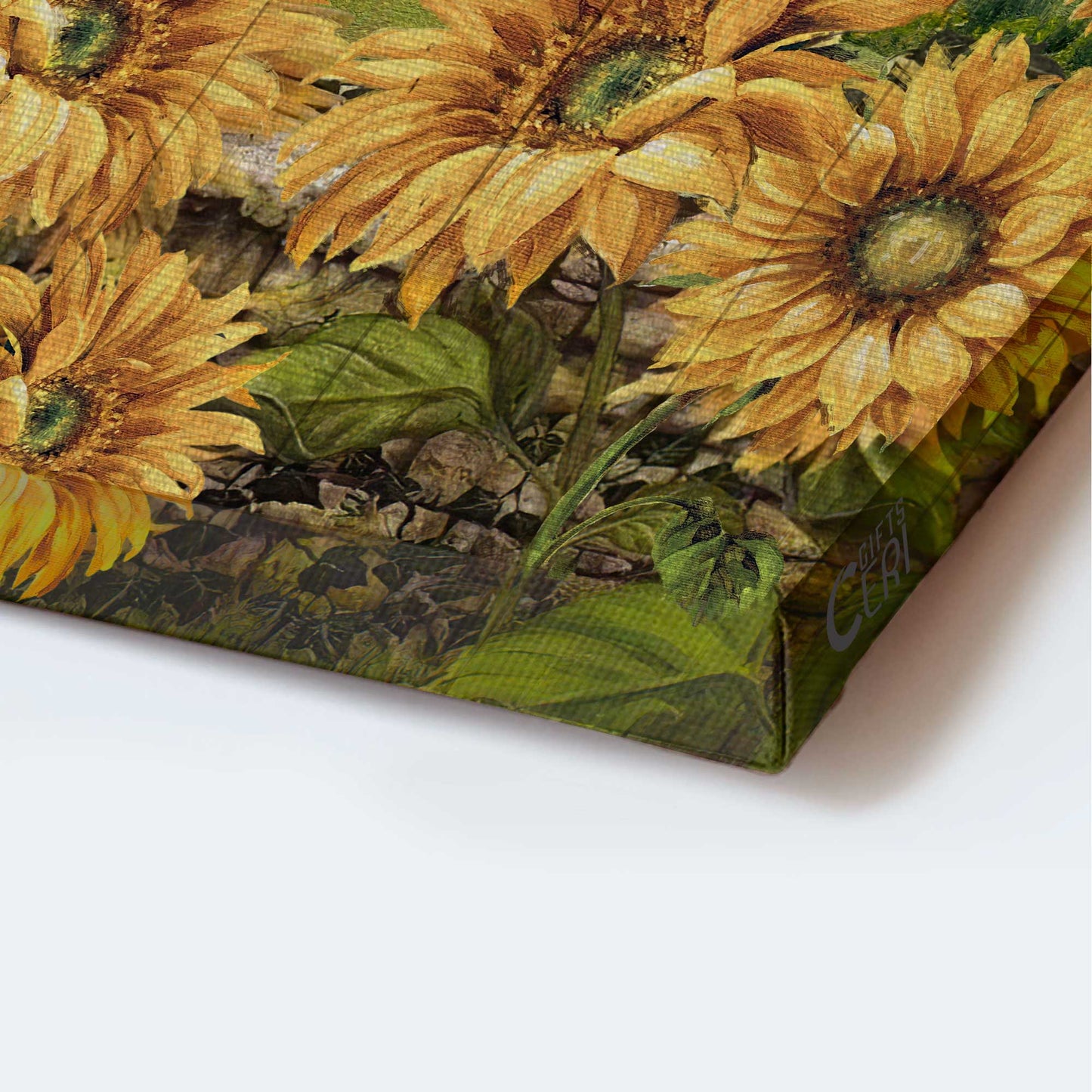 Jesus Portrait Canvas - Sunflower Field, Hummingbird, Beautiful Sky Canvas - Gift For Christian - Give Me Jesus Canvas