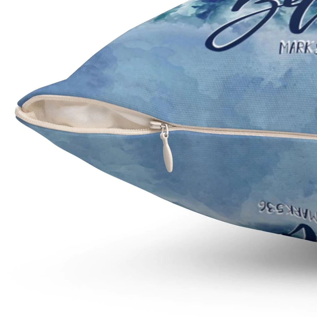 Gift For Christian - Don't be afraid just believe Mark 5:36 Bible verse pillow, Eagle Pillow - Home Decoration , Jesus Pillow