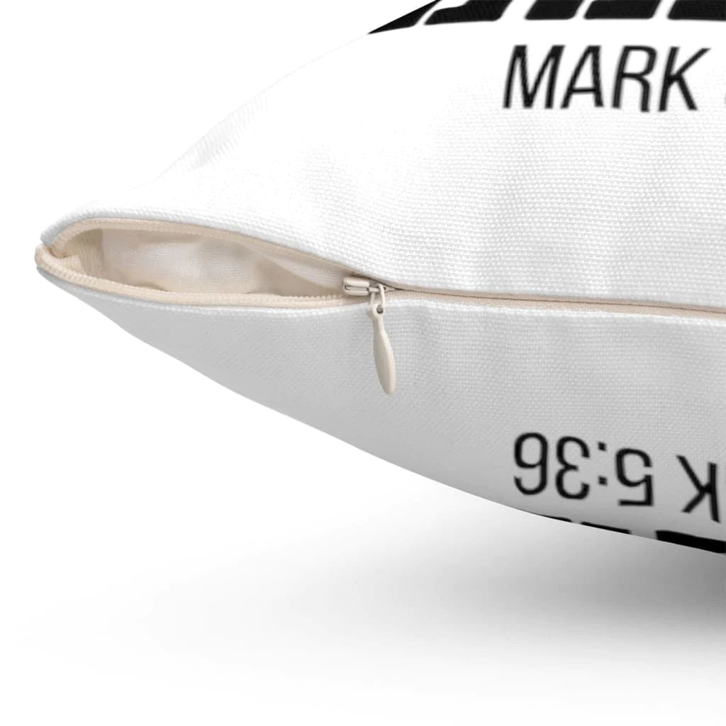 Gift For Christian - Don't be afraid just believe Mark 5:36 Bible verse pillow - Home Decoration , Jesus Pillow