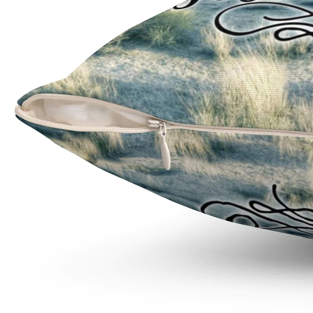 Bible Verse Pillow - Jesus Pillow- Gift For Christian - Give God Your Weakness And He Will Give You His Strength Christian Pillow