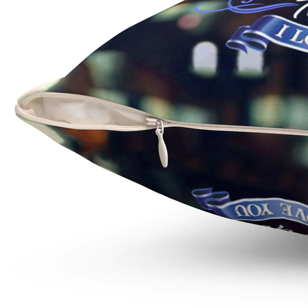 Bible Verse Pillow - Jesus Pillow- Gift For Christian- God Blessed The Broken Road That Led Me Straight To You Christian Pillow