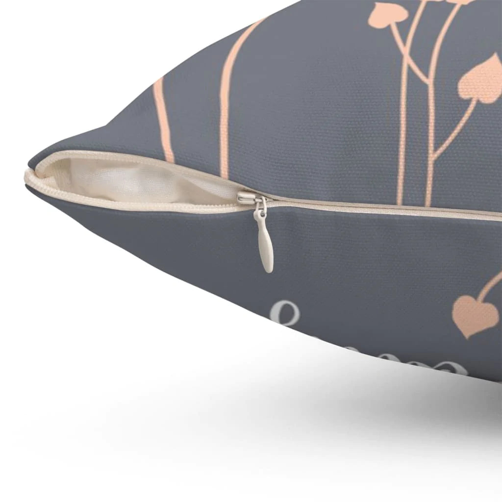 Jesus Pillow - Dandelion Pillow - Gift For Christian - Grace carried me here and by grace I will carry on Throw Pillow