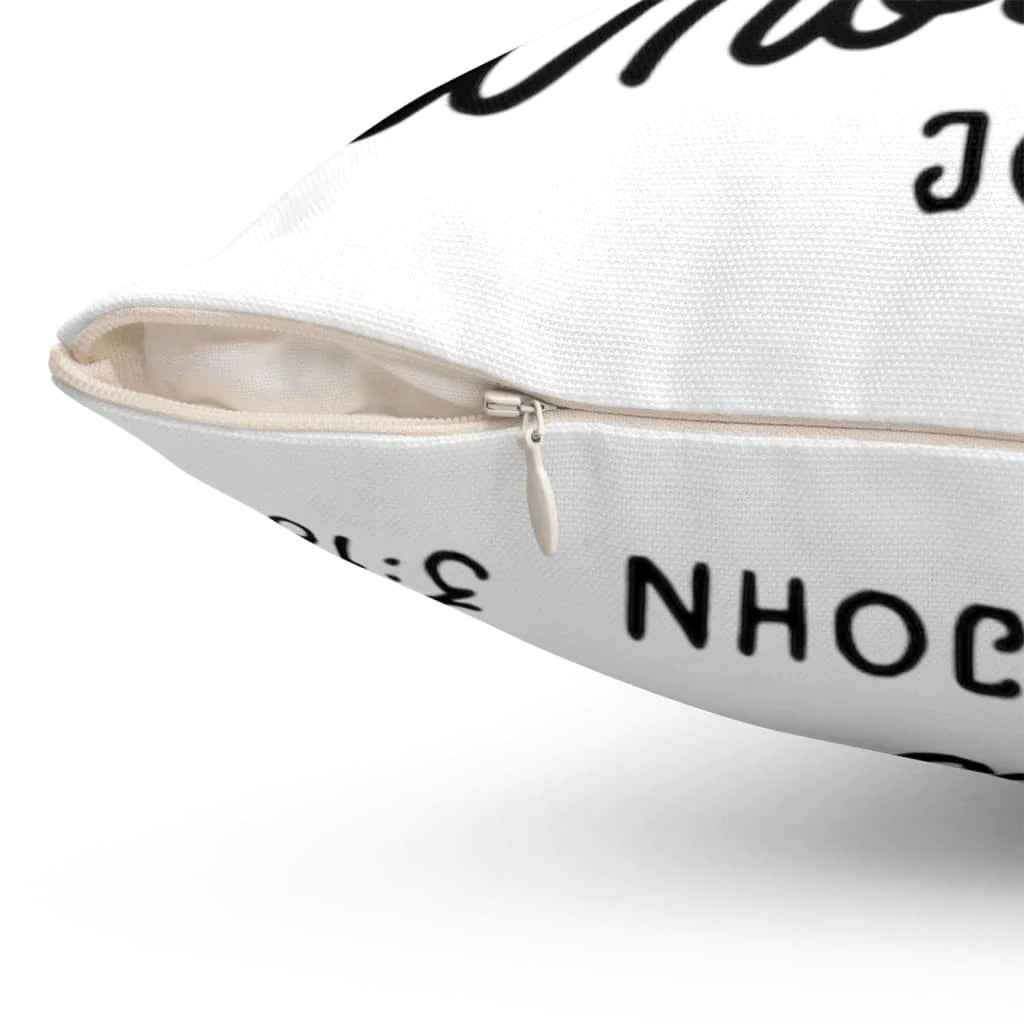 Bible Verse Pillow - Jesus Pillow - Gift For Christian - I Am A Whosoever John 3:16 Pillow