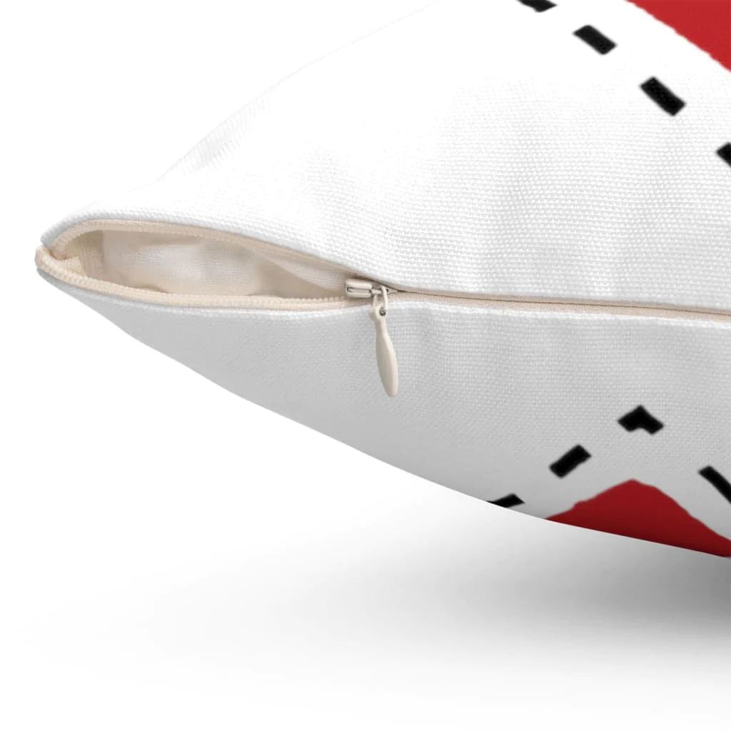 Bible Verse Pillow - Jesus Pillow - Red Heart Pillow - Gift For Christian - I am so loved John 3:16 Pillow