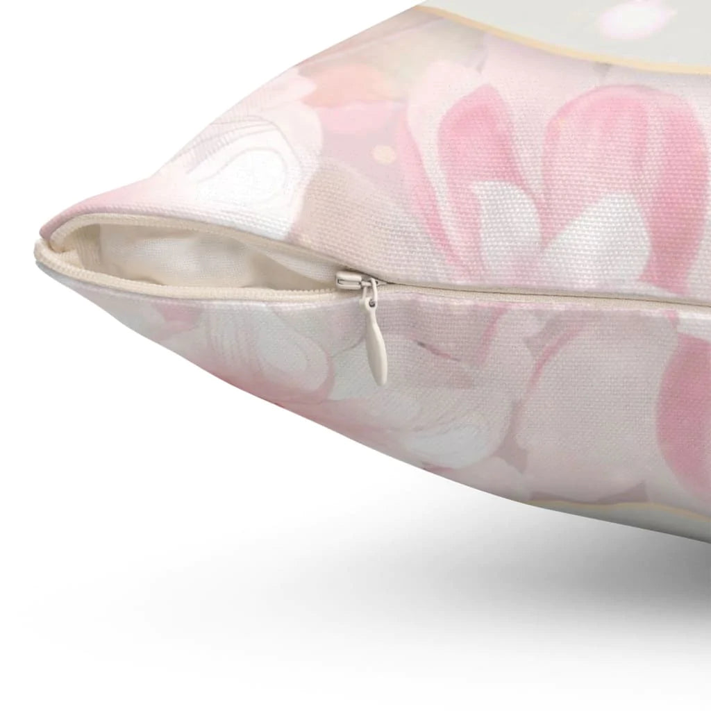 Bible Verse Pillow - Jesus Pillow - Flower Pillow - Gift For Christian - I am with you always Matthew 28:20 Pillow