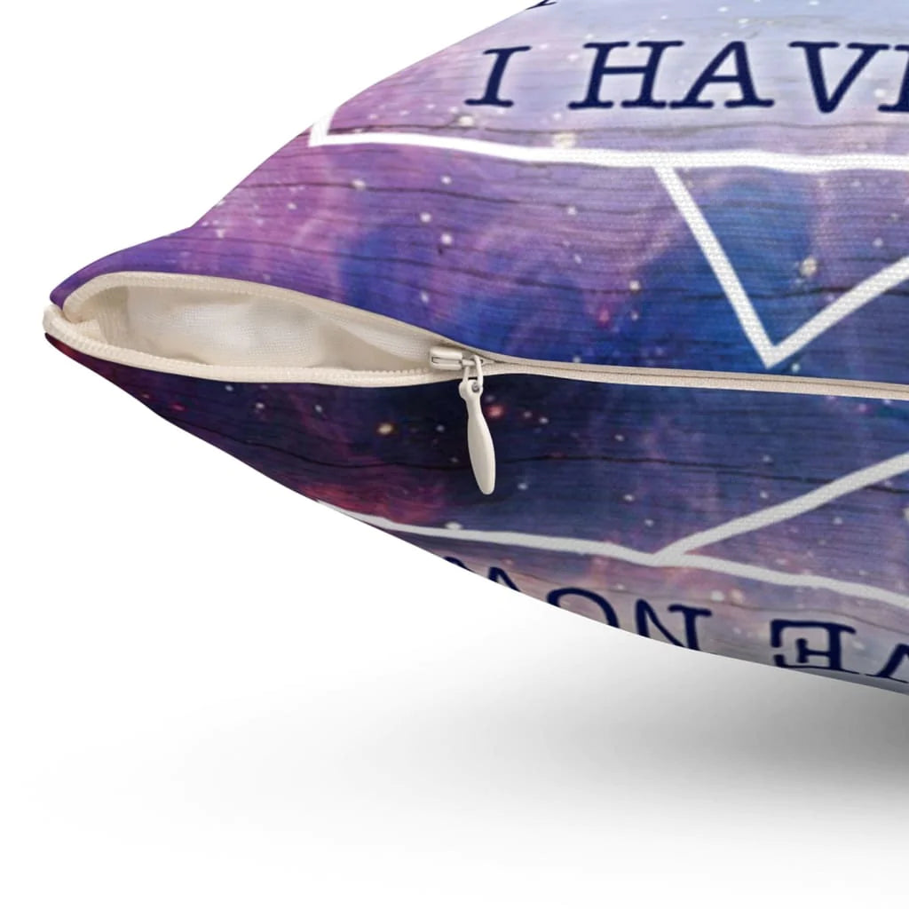 Jesus Pillow - Christian Pillow - Gift For Christian - I still remember the days I prayed for the things I have now Pillow