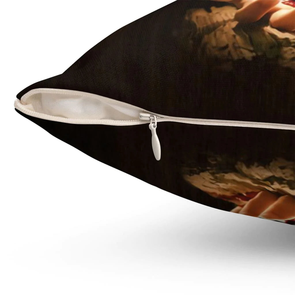 Jesus Pillow - Christian, God Crown Thorns Pillow - Gift For Christian - Jesus' Crucified Hands Pillow