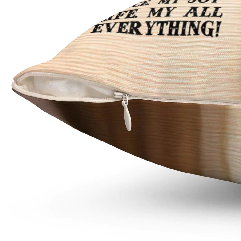 Jesus Pillow - Christian, Hand's God Pillow - Gift For Christian - Jesus is my everything Pillow