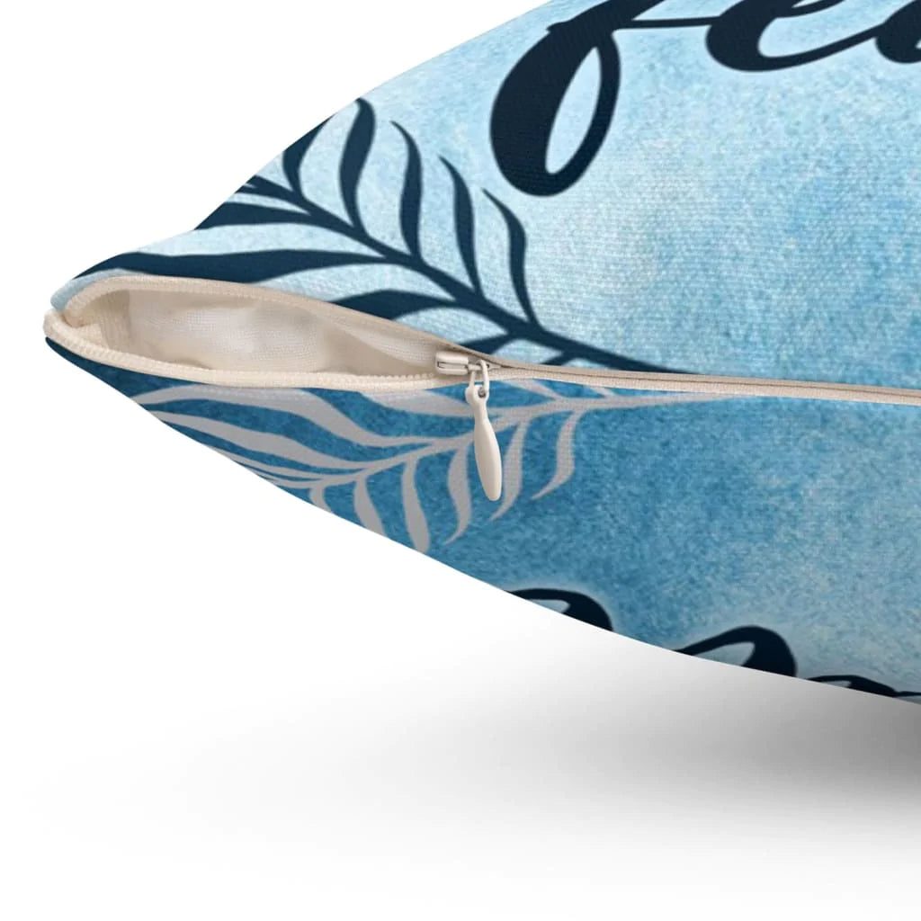 Bible Verse Pillow - Jesus Pillow - Gift For Christian- Let Your Faith Be Bigger Than Your Fear Pillow