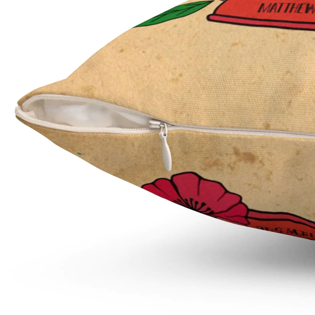 Bible Verse Pillow - Jesus Pillow - Colorful Lantern Pillow - Gift For Christian - Let Your Light Shine Before Others Matthew 5:16 Pillow