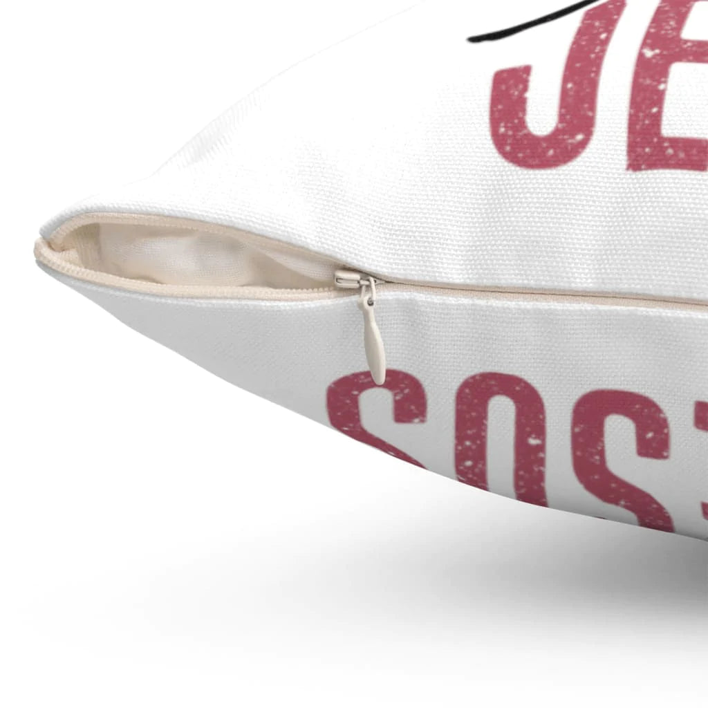 Bible Verse Pillow - Jesus Pillow - Gift For Christian - Live For Jesus Pillow