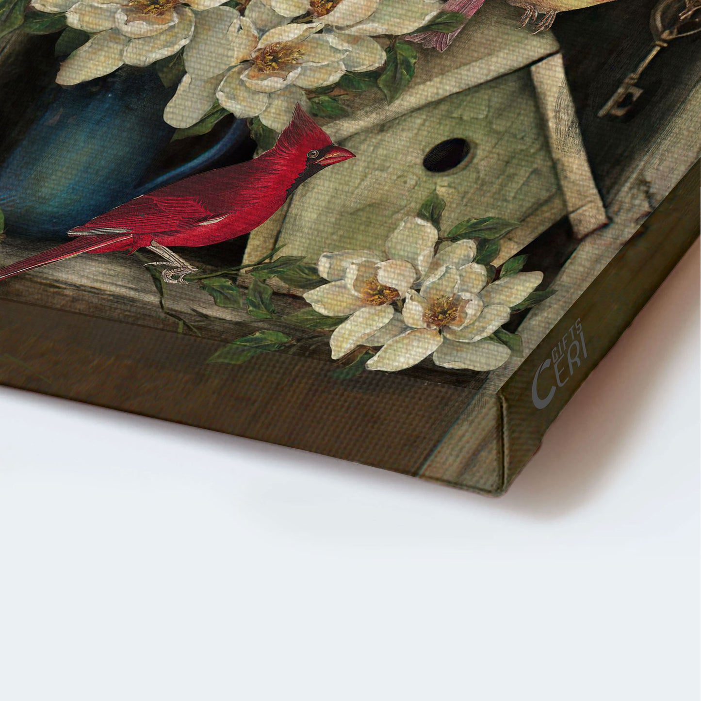 Jesus Portrait Canvas - House of cardinals - And so together we built a life we loved - Portrait Canvas