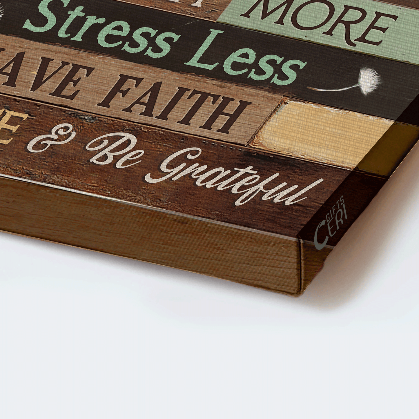 Jesus Landscape Canvas - Praying hands, Pray big, worry small, trust God Canvas - Gift for Christian Landscape Canvas Prints, Wall Art