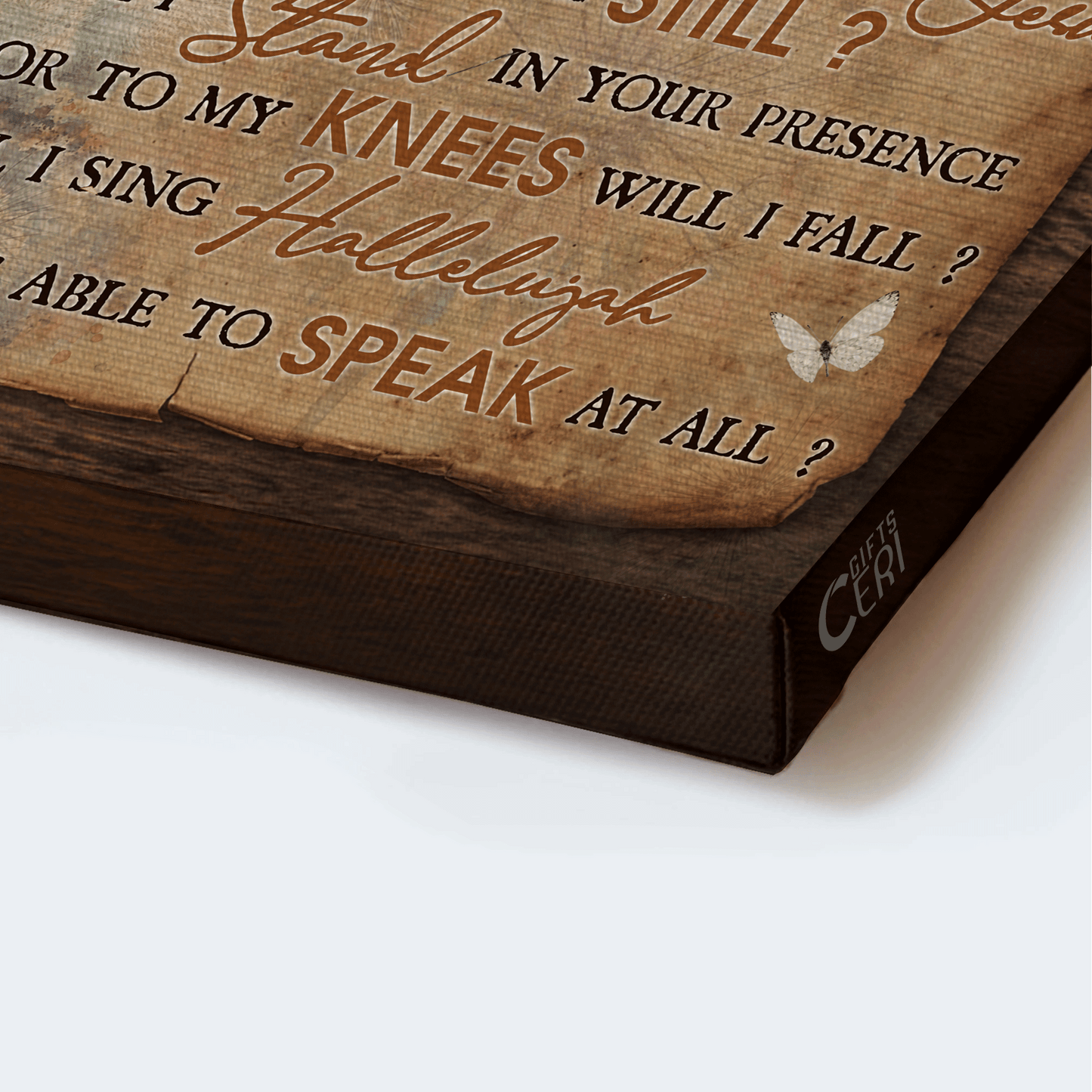 Jesus Landscape Canvas - Religious song, Dandelion painting Landscape Canvas - Inspirational gift, Gift For Religious Christian - I can only imagine