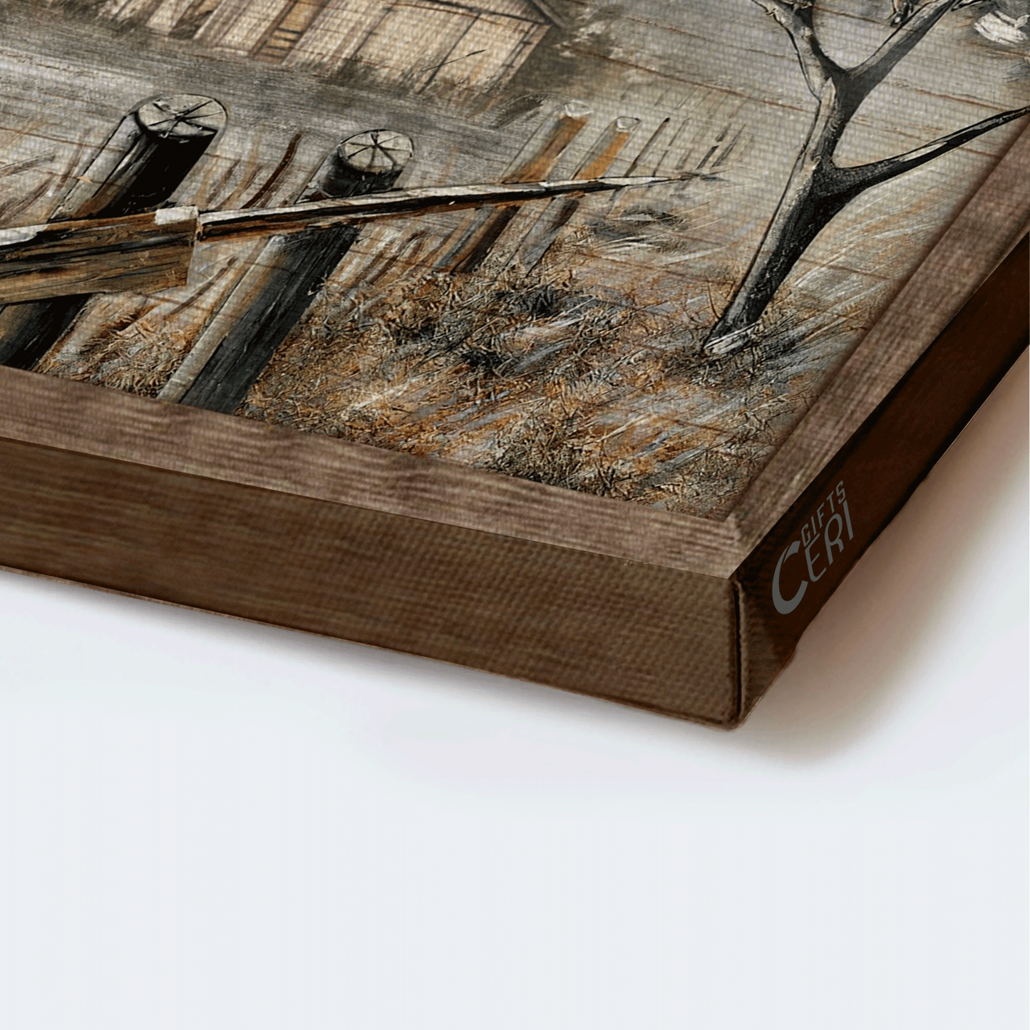 Jesus Landscape Canvas - Old Barn Painting, Black-capped chickadee Landscape Canvas - Gift For Christian - I still believe in amazing grace Landscape Canvas