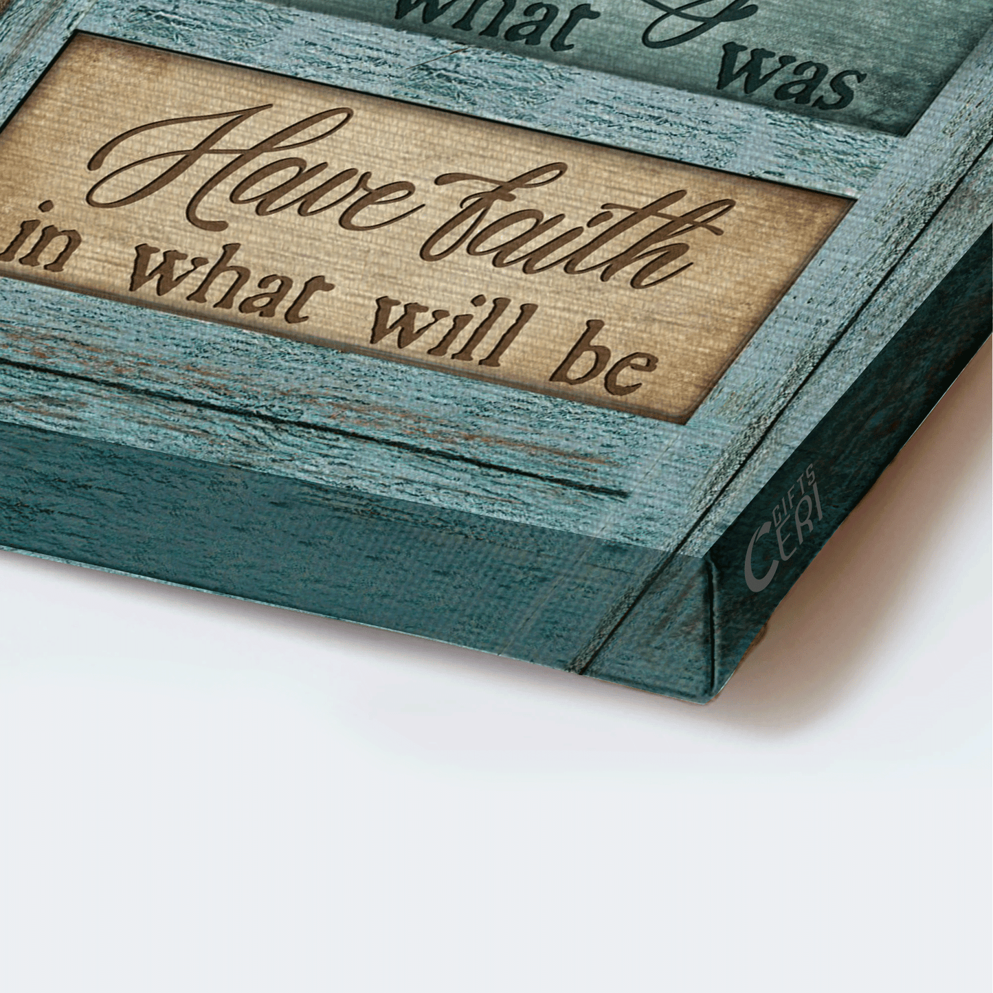 Jesus Landscape Canvas - Maine Coon cat, Butterfly drawing Canvas - Gift for Christian - Have faith in what will be Landscape Canvas