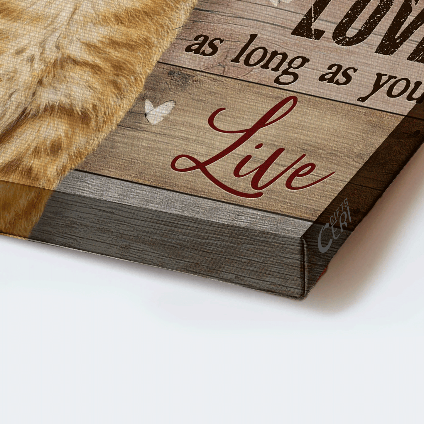 Jesus Landscape Canvas - Little cat, Gift for cat lover, White butterfly Landscape Canvas - Gift For Christian - Do what makes you happy Landscape Canvas
