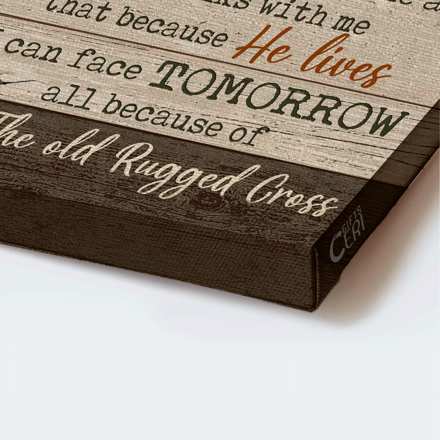 Jesus Landscape Canvas - Sunflower Vase, Vintage, Still Life, Wooden Cross Canvas - Gift For Christian - I Still Believe In Amazing Grace Canvas