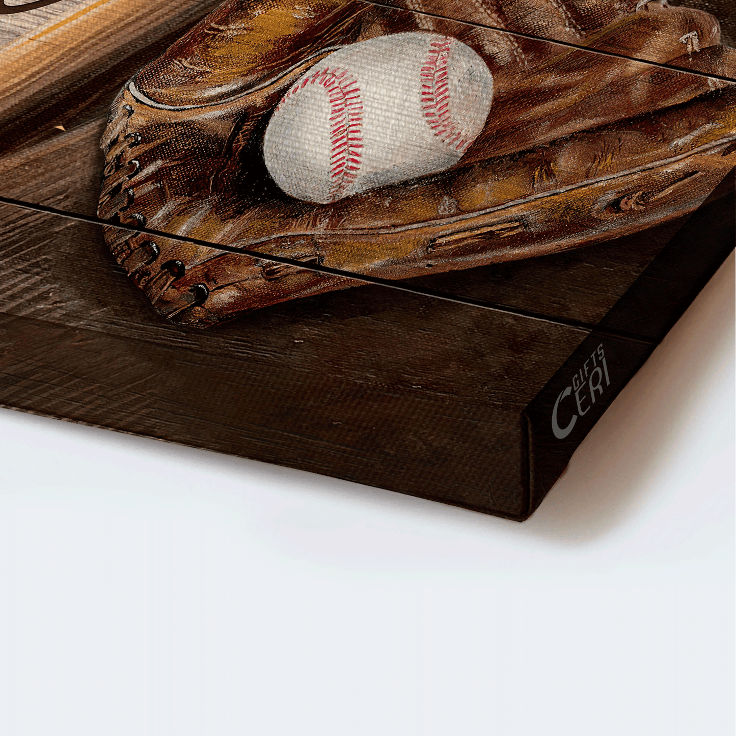 Jesus Landscape Canvas- Baseball Canvas- Gift For Christian- But As For You, Be Strong And Do Not Give Up