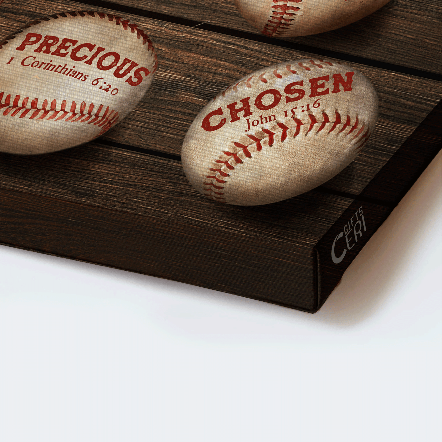 Jesus Landscape Canvas- Baseball Painting, Sport Drawing, God Says You Are Landscape Canvas- Gift For Christian