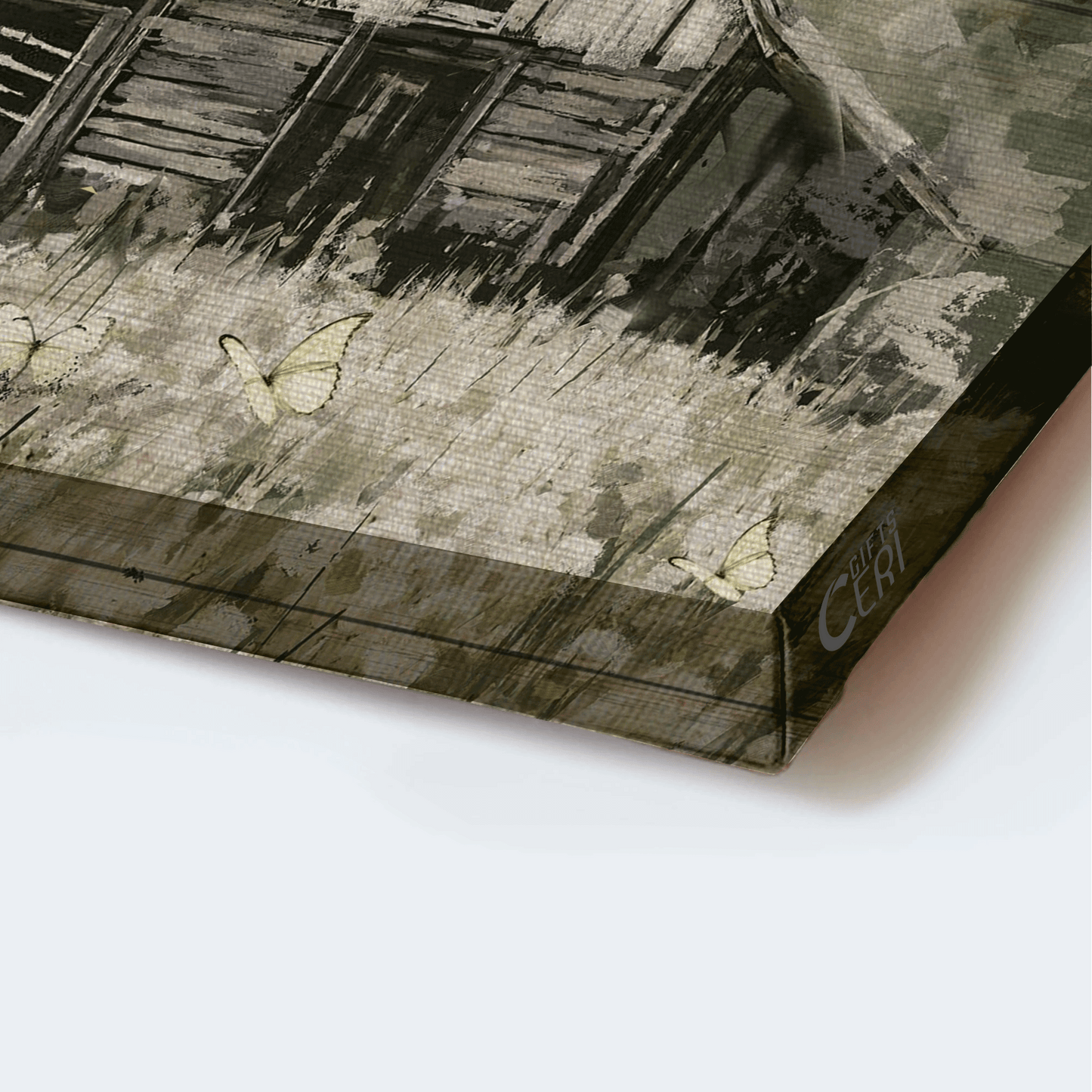 Jesus Landscape Canvas - Old Barn painting, Countryside, Dandelion Field Landscape Canvas - Gift For Christian - I still believe in amazing grace Landscape Canvas