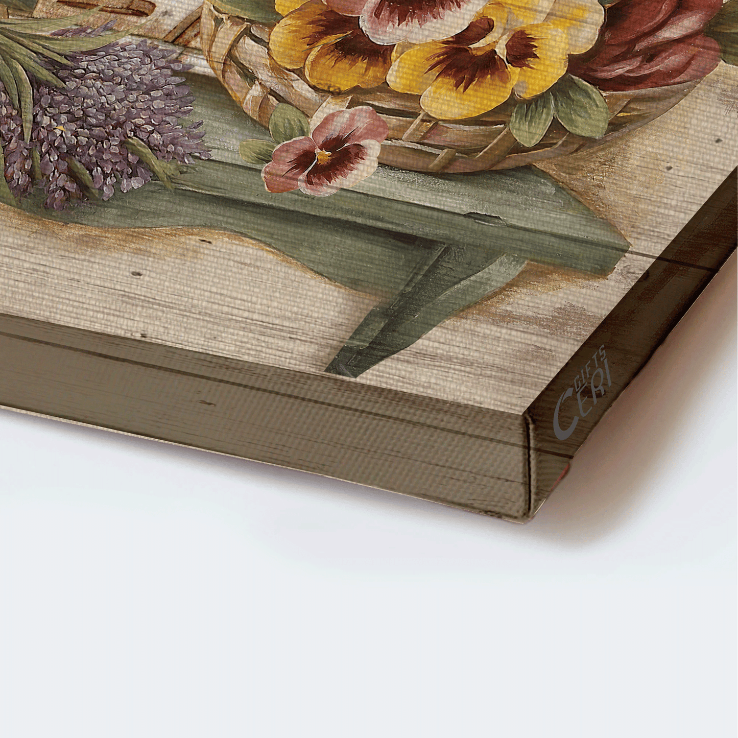 Jesus Landscape Canvas - Lovely hummingbird, Beautiful garden, Bible verse Canvas - Gift For Christian - Today I choose joy Landscape Canvas