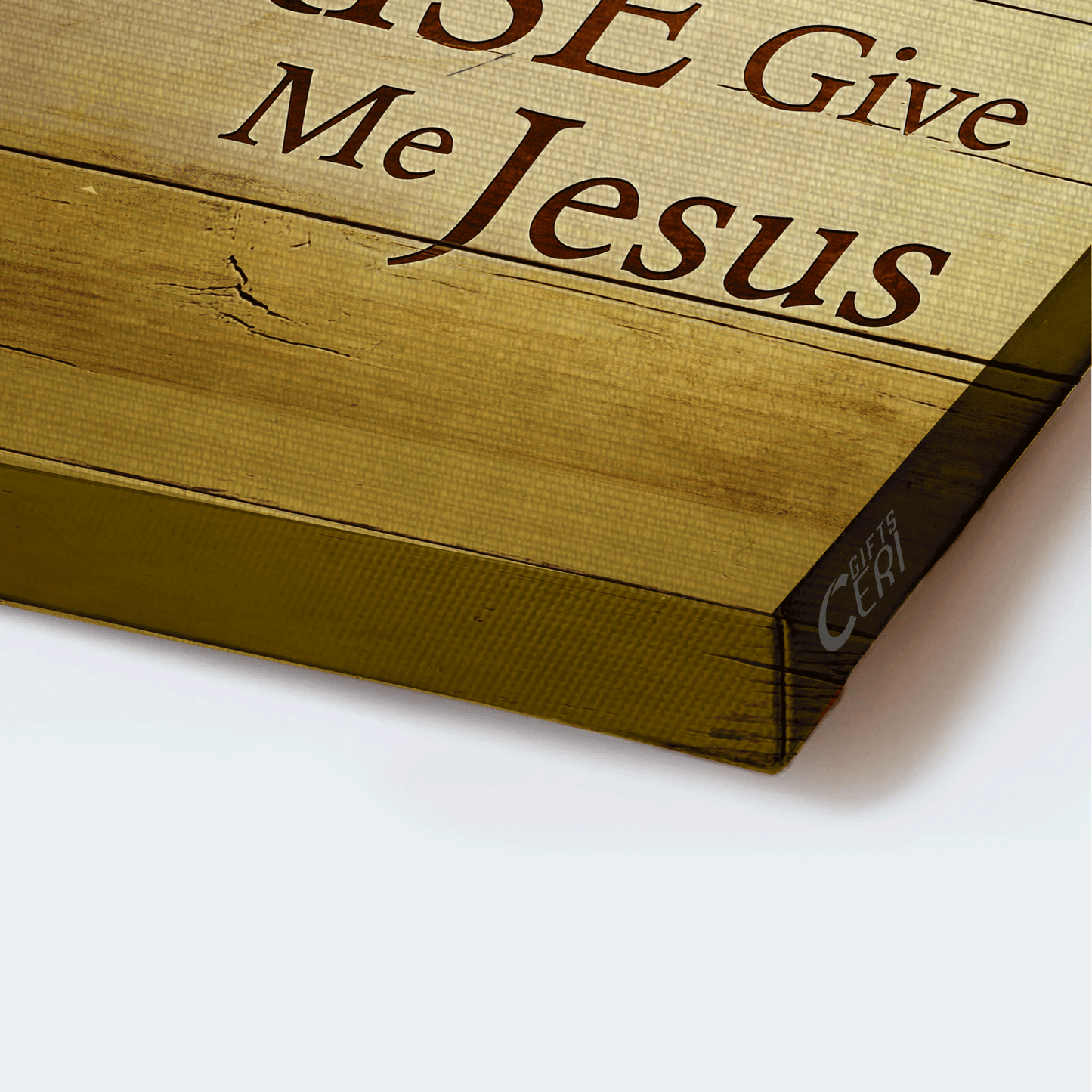 Jesus Landscape Canvas - Sunflower Drawing, Happy Sunlight, Butterfly Canvas - Gift For Christian - In The Morning When I Rise Give Me Jesus Canvas