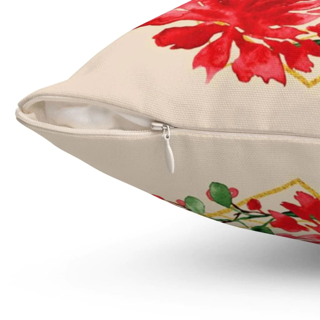 Bible Verse Pillow - Jesus Pillow - Flower Wreath - Gift For Christian - Many Women Do Noble Things Proverbs 31:29 Pillow