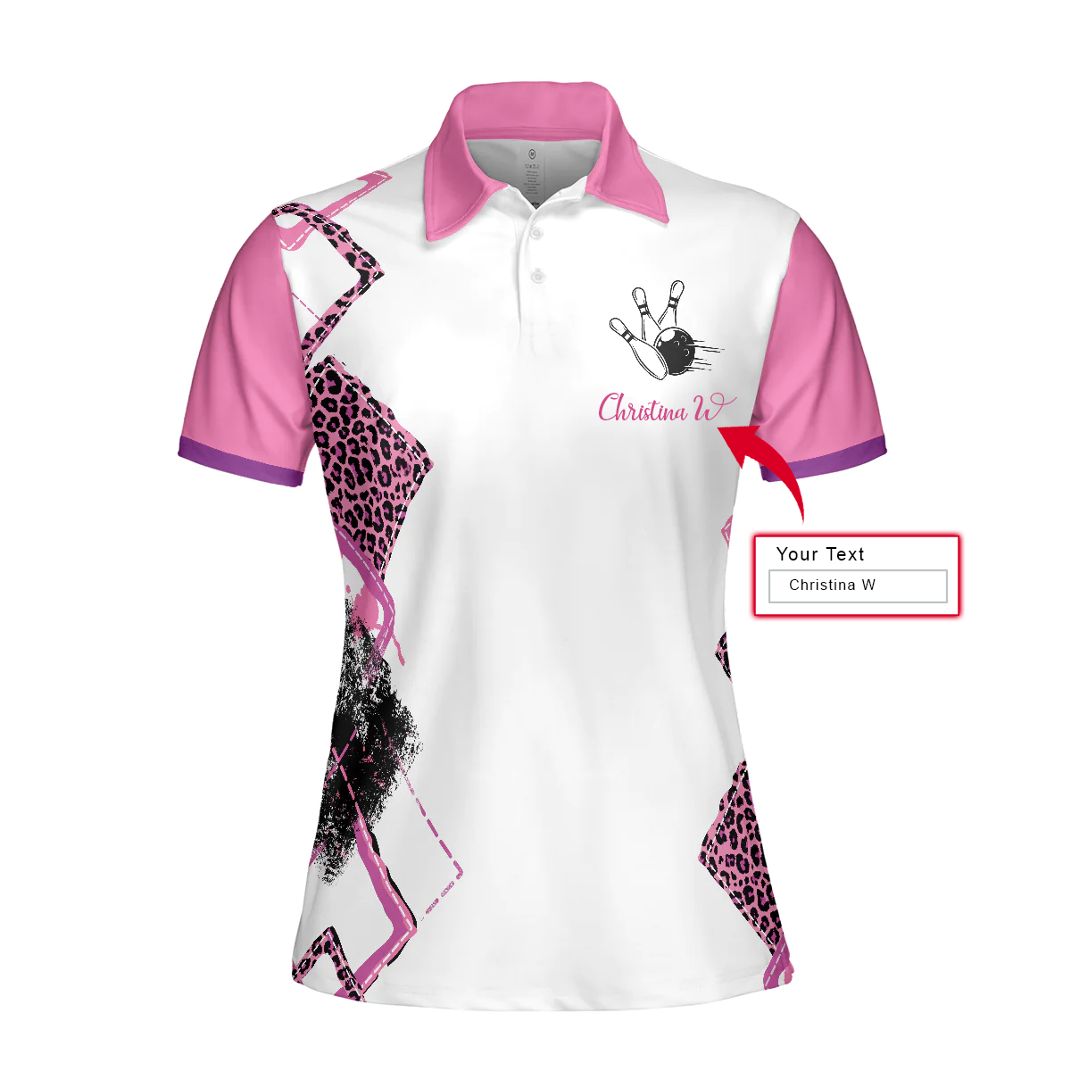 Bowling With No Chance Of House Cleaning Or Cooking - Bowling Short Sleeve Women Polo Shirt - Best Bowling Gift For Women