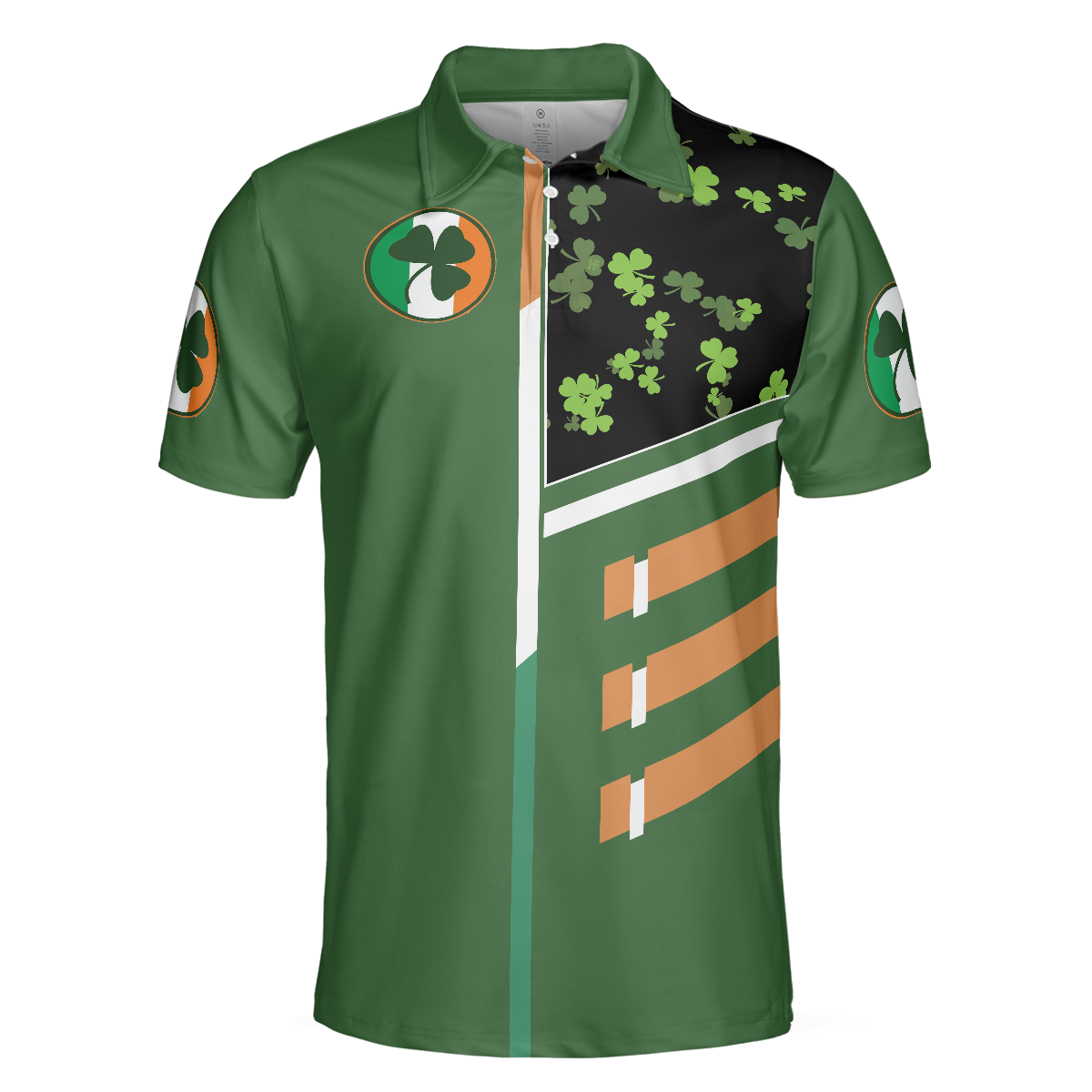 Green Saint Patrick Men Polo Shirt, American By Birth Irish Shirt For American Irish, Jesus Polo Shirt, Best Christian Shirt For Men, Golfers