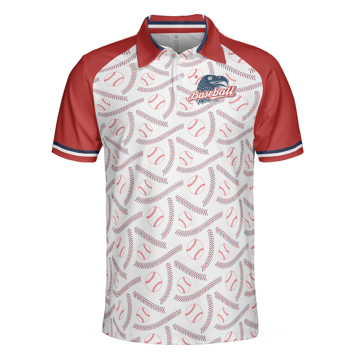 Baseball And Patriot Men Polo Shirt, Wide Waist Baseball Pattern Polo Shirt, Best Baseball Shirt For Men, Gift For Baseball Lovers