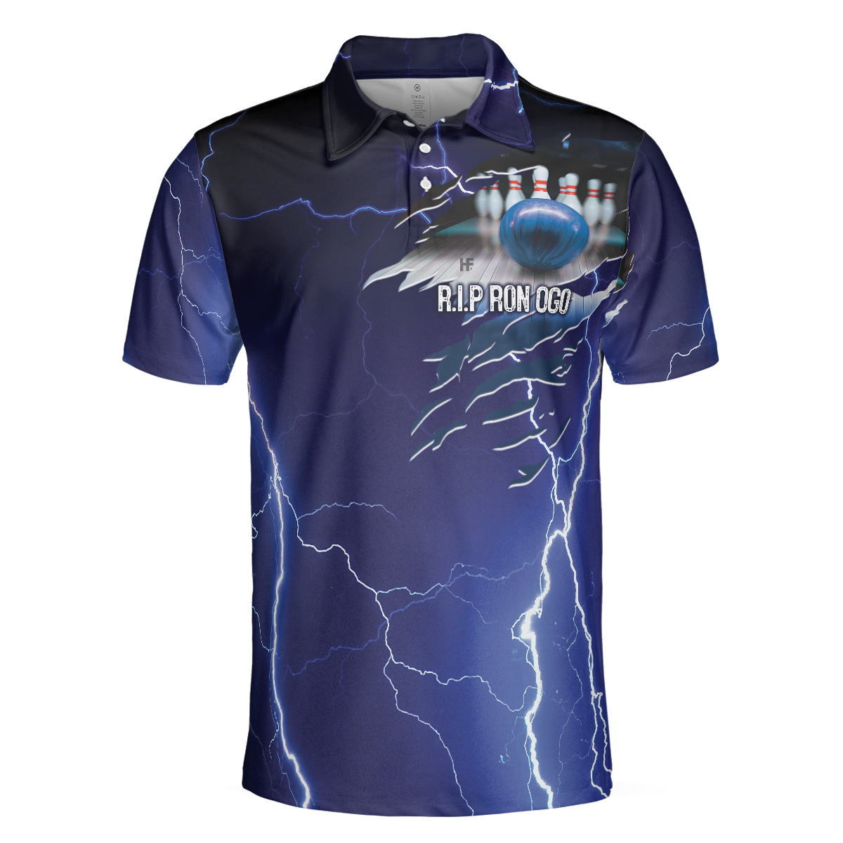 Skull Bowling Men Polo Shirt, We Bowl To Remember Polo Shirt - Perfect Gift For Men, Bowling Players
