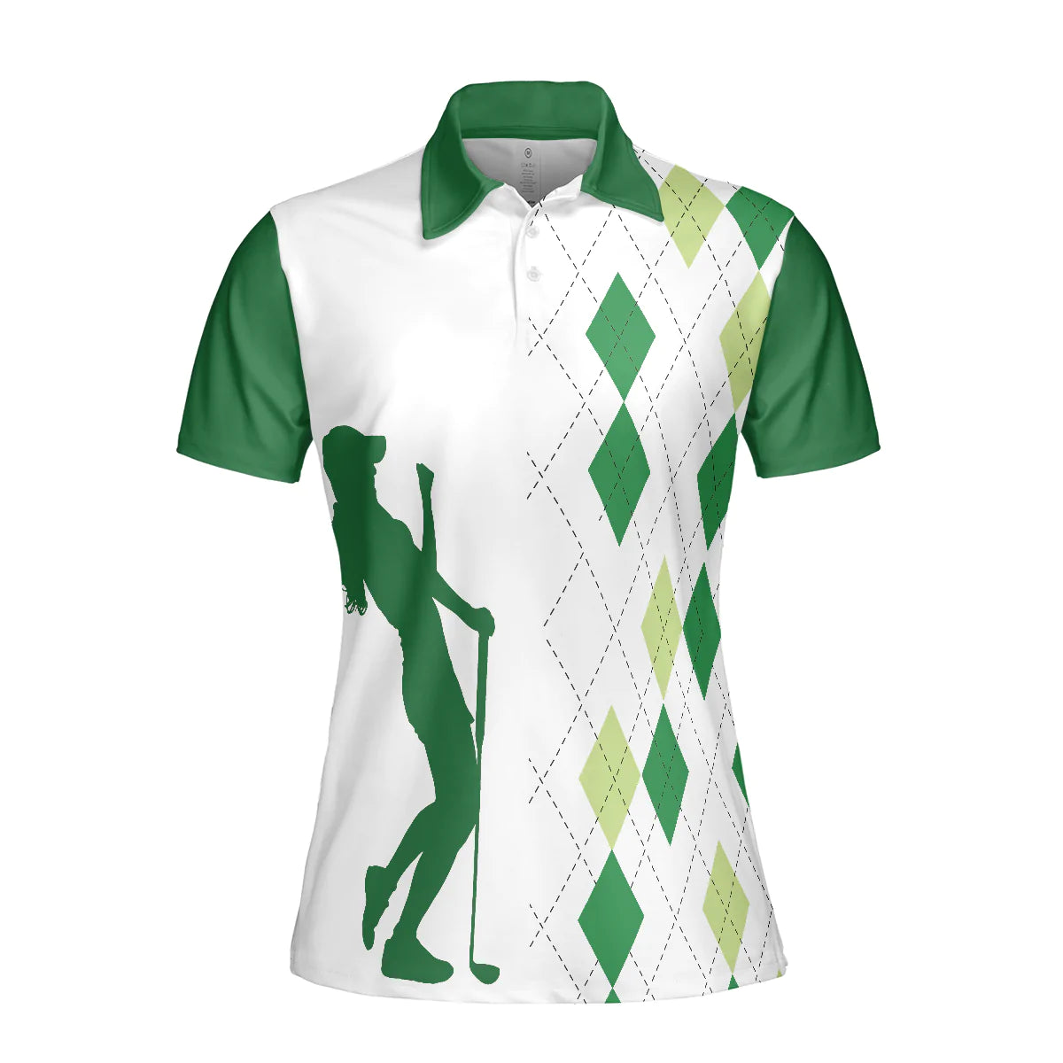 Queen Of The Green Short Sleeve Women Polo Shirt - Gift For Golfer