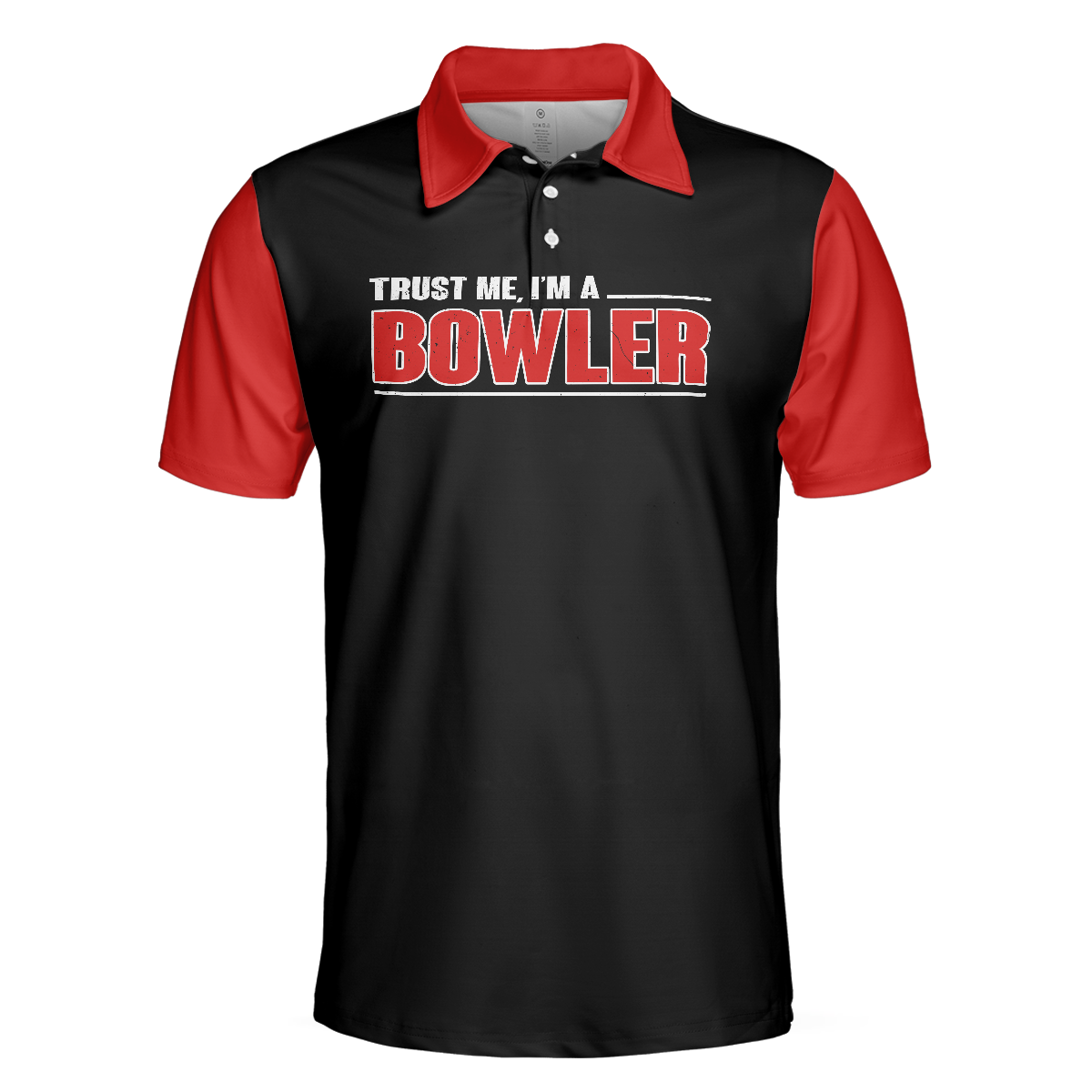 Sleep With Bowler Polo Shirt, Black And Red Bowling Short Sleeve Polo Shirt, Funny Shirt With Sayings - Perfect Gift For Men, Bowlers