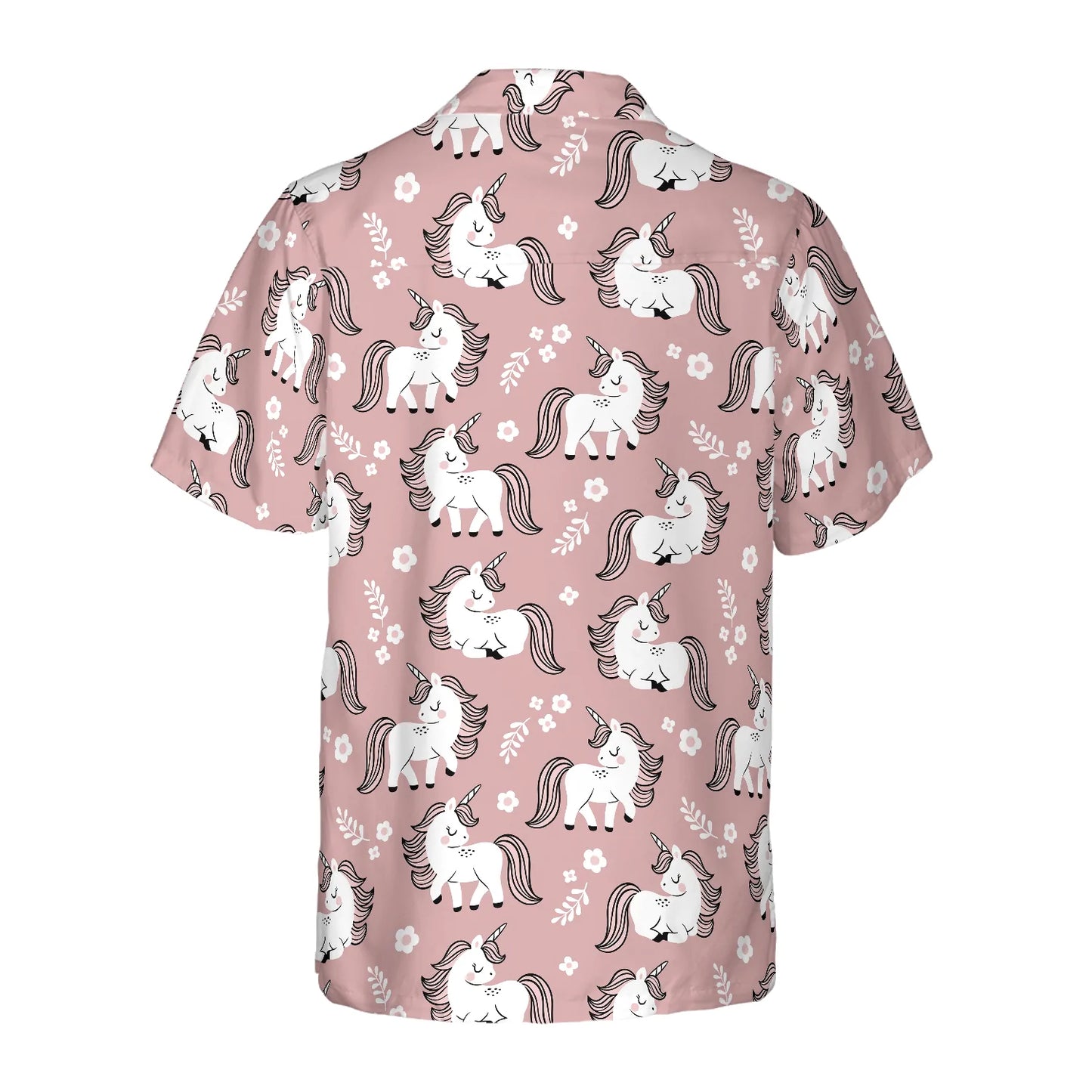 Baby Unicorn In The Magic Forest Hawaiian Shirt, Stylish Unicorn Aloha Shirts for Men And Women, Best Gift For Unicorn Lovers, Husband, Wife, Boyfriend, Girlfriend
