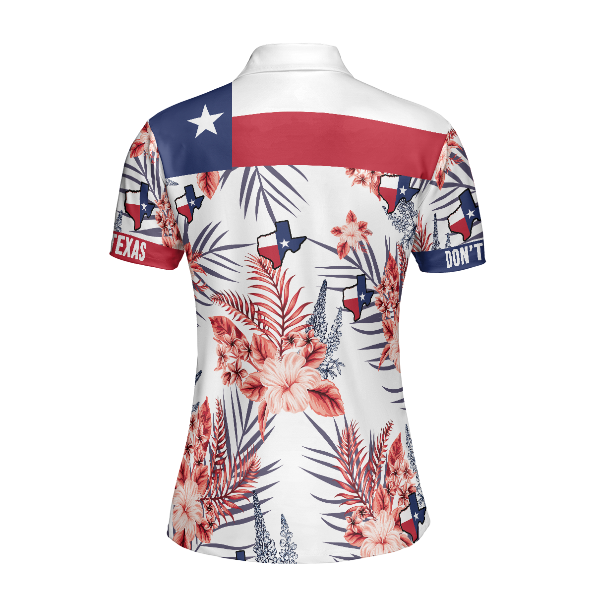 Texas Proud Bluebonnet Polo Shirt For Woman Short Sleeve Women Polo Shirt - Perfect Gift For Women