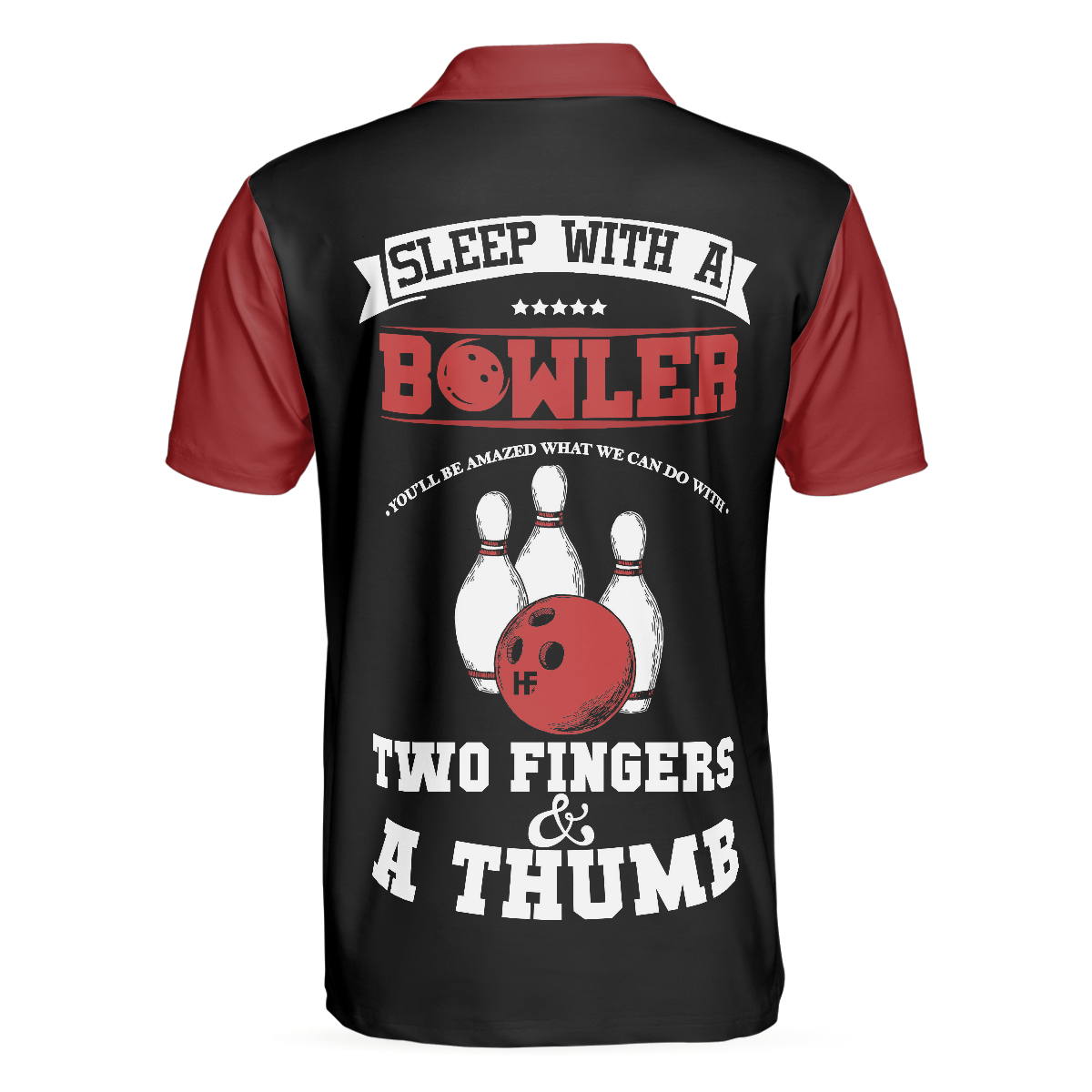 Sleep With A Bowler You'll Be Amazed Polo Shirt, Colorful Tenpin Bowling Shirt Design, Best Gift Idea For Bowlers - Perfect Gift For Men, Bowlers