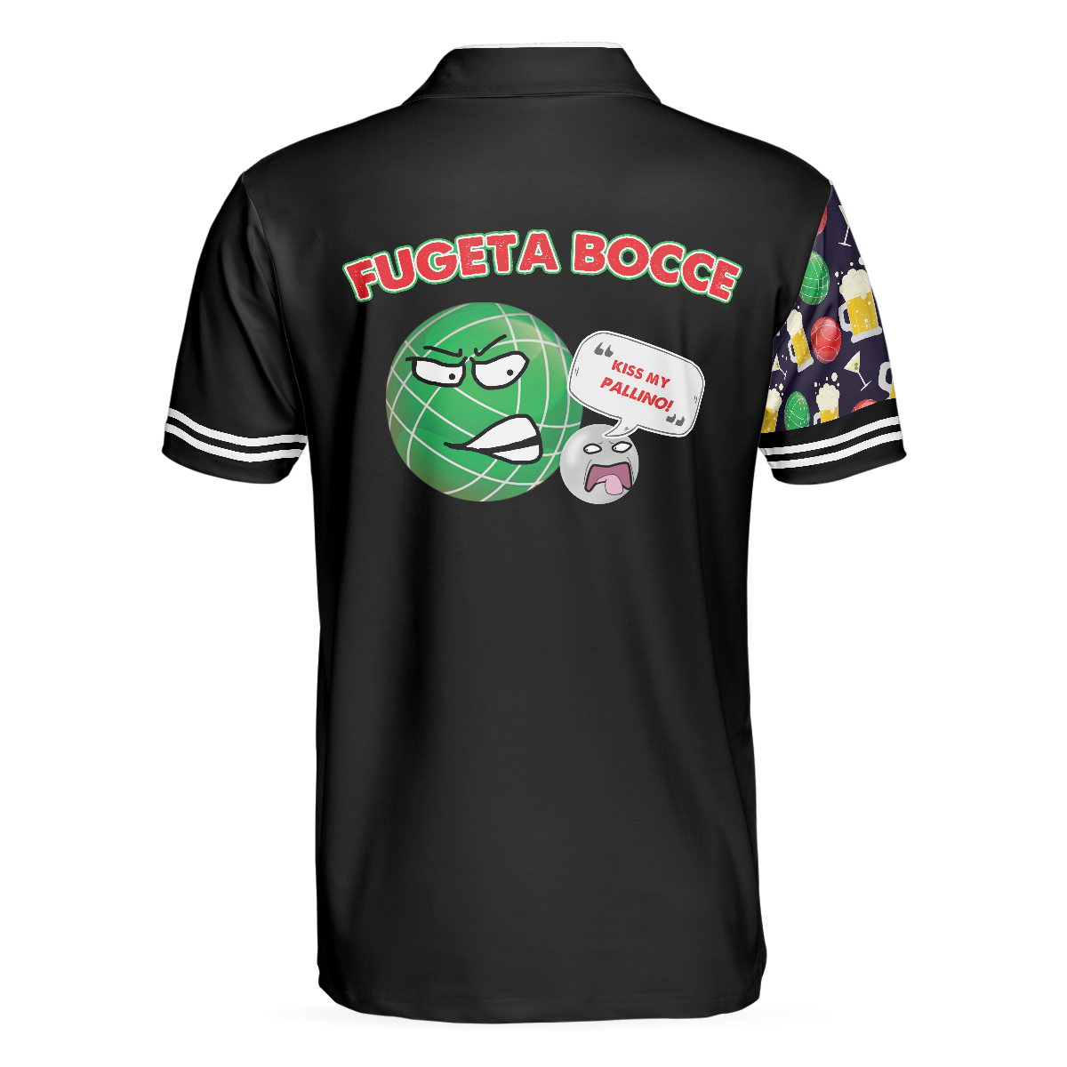 DH BOCCE Champions League Polo Shirt, Short Sleeve Men Polo Shirt, Best Gift For Men , Gift For Champion League Lovers